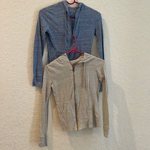 2 Aeropostale zip ups